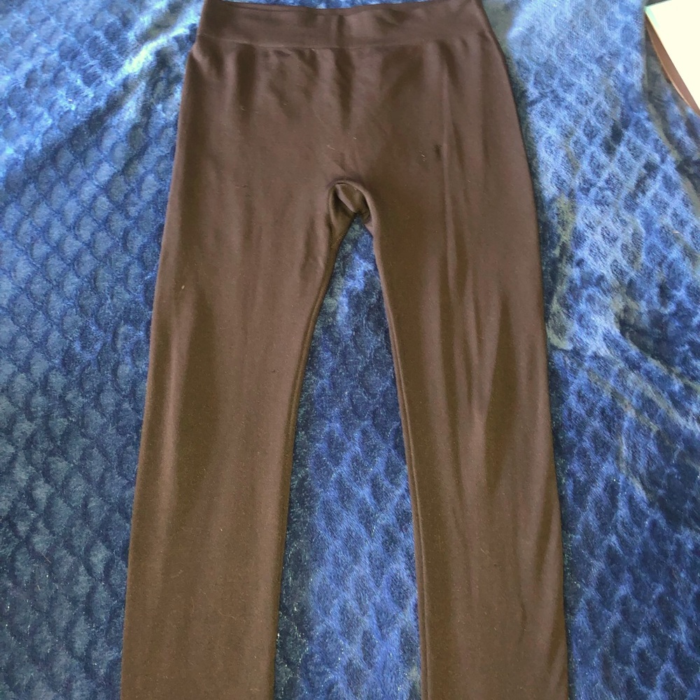 Layering leggings to stay warm!